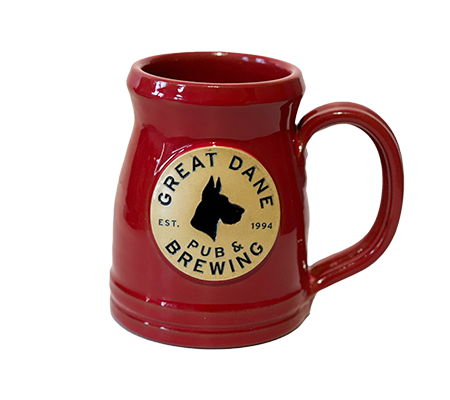 Great Dane Pottery Stein