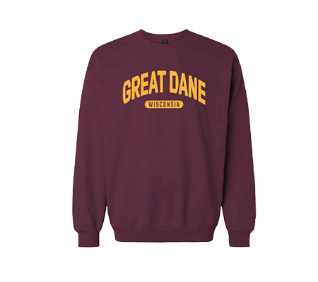 Crewneck Sweatshirts - Maroon