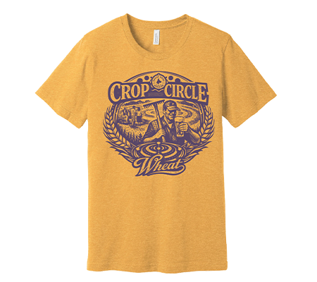 Beer Tee - Crop Circle Wheat